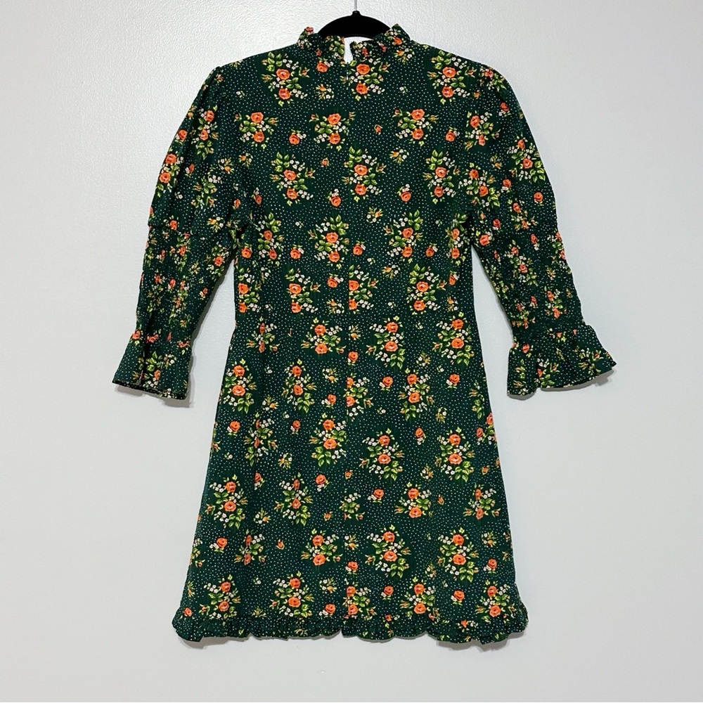 Laura Ashley x Urban Outfitters Maisy Mock Neck Mini Dress - Picture 10 of 11